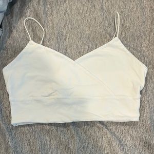 White Aeropostle Crop Cami